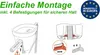 mucHome Balkonkasten für Geländer in Anthrazit Blumenkasten Produktbild-Vorschau 4