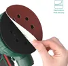 Navaris 100x Schleifpapier 150mm Klett rund für Produktbild-Vorschau 6
