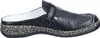 A side view of a black clog shoe. Anteprima dell’immagine prodotto