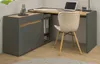 Büromöbel Set Center matt grau und Wotan Eiche, Büro Produktbild-Vorschau 1