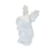 Keramický sob bílý 11 cm Náhled obrázku produktu 2