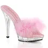 LIP-101-8 Damen Slipper von Fabulicious, Rosa  , EU 38, US Produktbild-Vorschau 2