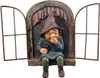 Gartenzwerge wetterfest Garten Statue, Schelmischer Garten Produktbild-Vorschau 1