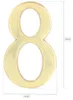 KOTARBAU® 3D Hausnummer Ziffer"8“ aus Messing 20 cm Produktbild-Vorschau 2