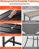 Tavolo da bar SucceBuy 1400 x 375 x 980 mm, tavolo da bar Anteprima dell’immagine prodotto 4