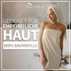 Frottier Duschtücher 2er Pack 70x140cm, 100% Baumwolle, Produktbild-Vorschau 6