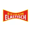 A red banner with yellow trim and text that says 'EXTREM ELASTISCH'. Produktbild-Vorschau