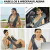 Nackenmassagegerät mit Wärme,4D Shiatsu-Massagegerät Nacken Produktbild-Vorschau 6