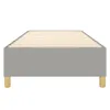 Struttura letto senza materasso Tessuto grigio chiaro Anteprima dell’immagine prodotto 4