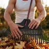 38 cm Kunststoffrechen, 21 Zinken, ABS, Schwarz Produktbild-Vorschau 3