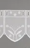 Lysel Scheibengardine Blümchenpaar (Bx H) 42,8cm * 15cm Produktbild-Vorschau 5