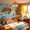 YARDIN XXL Laufstall Baby Holz mit 2 Produktbild-Vorschau 9