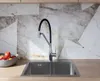 Dřezová baterie chrom/černá s flexibilní výpustí Colina Náhled obrázku produktu 3