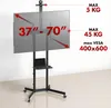 Stojak TV Maclean, półka na kamerę na kółkach, 37-70" maks. Podgląd zdjęcia produktu 14