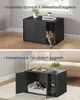 SONGMICS HOME Katzentoilette Push-to-Open Türen, Produktbild-Vorschau 5