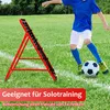 Ikodm 2er Set Fußball-Rückprallnetz mit Stahlrohrrahmen, Produktbild-Vorschau 9