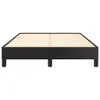 vidaXL Bettgestell Schwarz 120x200 cm Kunstleder Produktbild-Vorschau 4