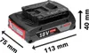 Pack de batteries GBA 18V 2,0 Ah Bosch Voir les images du produit 15
