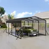 UISEBRT Extra velký stan pro auto 600×370×260 cm - Robustní Náhled obrázku produktu 7