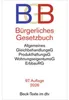 Bürgerliches Gesetzbuch. BGB Produktbild-Vorschau 1