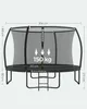 SONGMICS Trampolin Ø 366 cm mit Leiter + Netz + Stangen + Produktbild-Vorschau 2