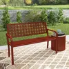 Outsunny 2-Sitzer Gartenbank, wetterfest Sitzbank, Produktbild-Vorschau 9