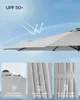 SONGMICS Sonnenschirm, ∅300 cm, UPF 50+, um 360° drehbar, Produktbild-Vorschau 7