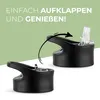 Ersatz Deckel Set für isolierte Trinkflaschen mit Strohhalm Produktbild-Vorschau 2