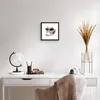 Gerahmtes Poster - Schwarzer Rahmen - Waschbär Tasse Kinder Produktbild-Vorschau 6