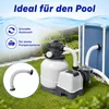 Poolschlauch 38mm 40cm, Filterpumpenschlauch als Ersatzteil Produktbild-Vorschau 2