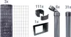 Alberts 669096 Fix-Clip Pro comme set complet de clôture, à Voir les images du produit 1