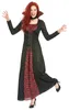 Aristokratische Vampirdame Halloweenkostüm schwarz-rot - Produktbild-Vorschau 2