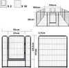 YARDIN výběh pro štěňata ohrádka pro štěňata DIY, ohrádka Náhled obrázku produktu 3