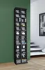 VCM - Bois CD DVD Stand Shelf Cabinet Almera H. 183 x B. 42 Voir les images du produit 5
