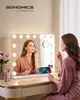 SONGMICS Kosmetické zrcadlo s osvětlením, 15 LED diod, s Náhled obrázku produktu 2