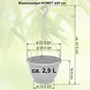 MePla - 2 Stück - Ampel Komet 20 weiss Produktbild-Vorschau 3