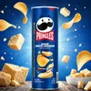 Pringles Sharp White Cheddar 158g (USA) Produktbild-Vorschau 1