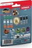 The back of a Schleich Eldrador Mini Creatures product packaging, showing various figures and their corresponding numbers. Anteprima dell’immagine prodotto
