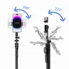 170CM Bluetooth Selfie Stick Stativ mit 2 Fülllicht für Produktbild-Vorschau 5
