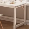 Rohový Herní Počítačový Stůl Velký Moderní Bílý Loft 120 Cm Náhled obrázku produktu 9