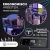 CASARIA® Höhenverstellbarer Gaming Schreibtisch elektrisch Produktbild-Vorschau 4