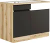 Küchen Spülenschrank Set mit Arbeitsplatte Noah SPGSSET-0+ Produktbild-Vorschau 5
