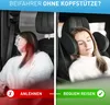FLIPLINE Zagłówek samochodowy dla dzieci Białe szwy Wygodne Podgląd zdjęcia produktu 2