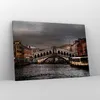 Bild auf Leinwand - Leinwandbild - Venedig Brücke Wasser Produktbild-Vorschau 4