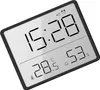 Cyfrowy budzik Ekran LCD Temperatura Wilgotność Wyświetlacz Podgląd zdjęcia produktu 3