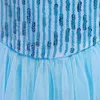 Abito da principessa con mantello per bambine, blu, 7-8 Anteprima dell’immagine prodotto 4