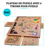 PiecePro Table de puzzle pour 1500 pièces avec 6 tiroirs - Voir les images du produit 8