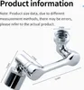 INF 1080° drehbarer Küchenarmatur-Luftsprudler, flexibler Produktbild-Vorschau 7