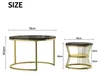 CDGlobal Couchtisch und 2er Set, Beistelltisch (Couchtisch Produktbild-Vorschau 7