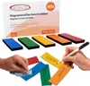 ECENCE 40 Magnetstreifen beschreibbar - 100mmx30mm bunt - Produktbild-Vorschau 1